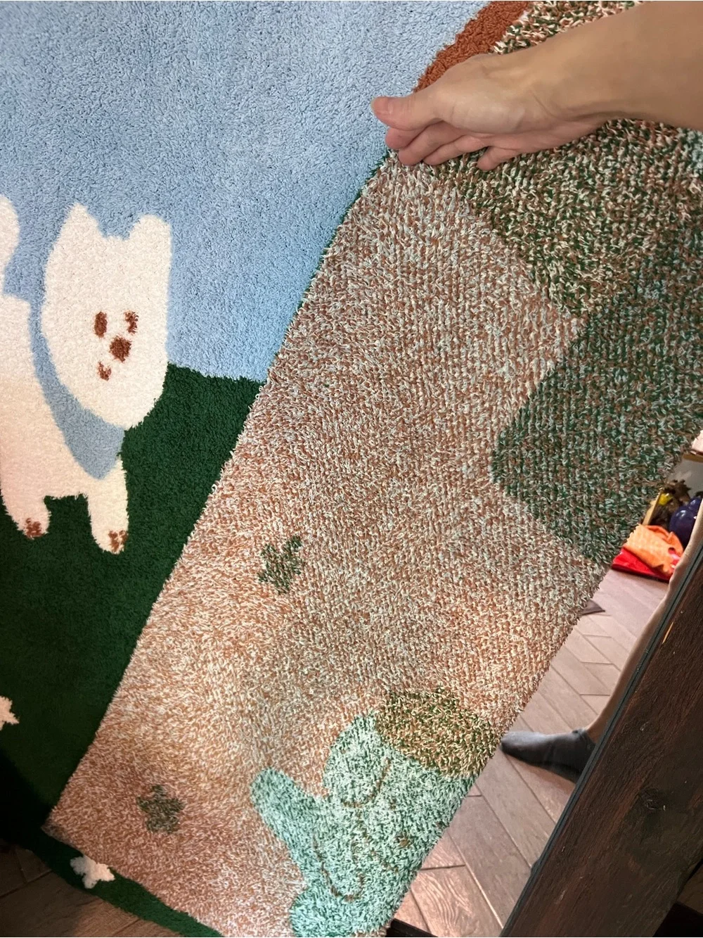 Plush Cartoon Throw Blanket - Stellar Condition Read more
